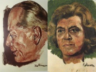 Dr. med. h.c. Friedrich Baur und seine Ehefrau Katharina
