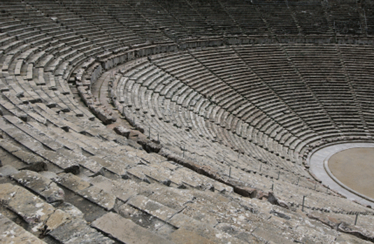 Bild des Theater von Epidauros